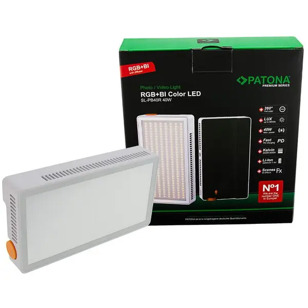 Patona Lampa LED RGB 40W PATONA Premium SL-PB40R 2500K-9000K 4246