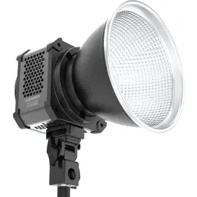 Patona Lampa LED Video COB RGB Patona SQ200RGB, 200W, cu Flight Case, Negru-Argintiu