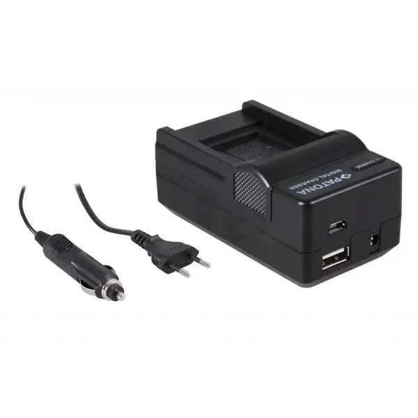 Patona Patona 4in1 incarcator Panasonic DMW-BCC12 CGA-S005/CGA-S007/CGA-S008 S005E DMC-FC01