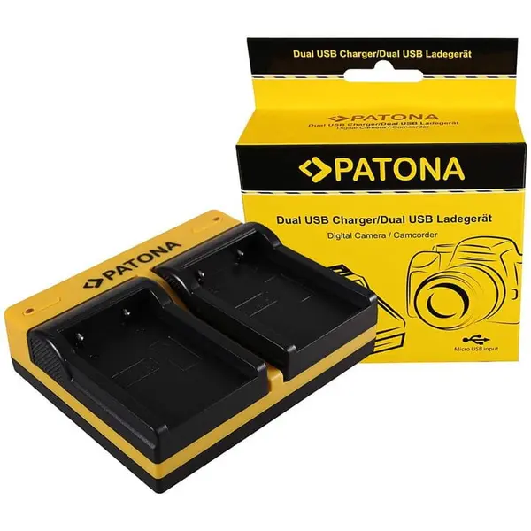 Patona Patona Dual incarcator pentru Nikon EN-EL5 CoolPix 3700 3700 3700 4200 4200 4200 5200 5200 inkl. Micro-US