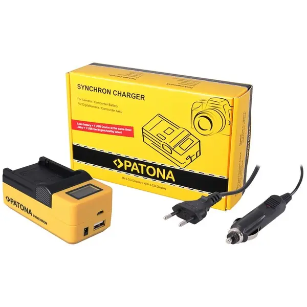 Patona Patona incarcator USB pentru Sony NPBN1 NP-BN1 with LCD