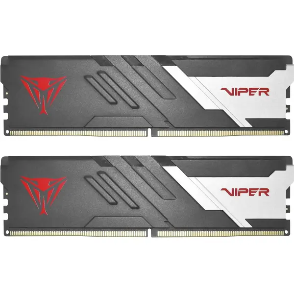 Patriot Kit dual memorie RAM Patriot Viper Venom, Capacitate DDR5 16 GB (2x 8 GB), Frecventa 5600 MHz, CL 40, Negru