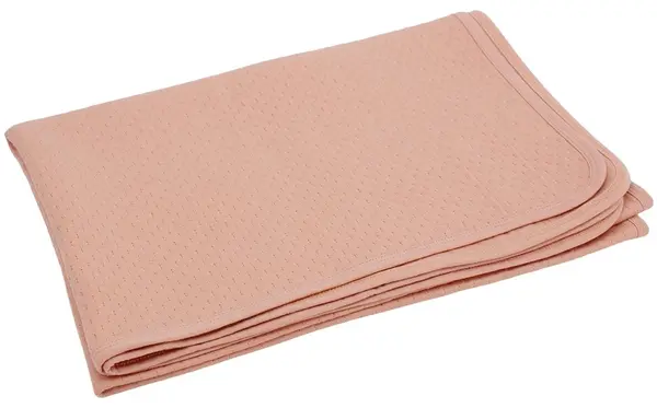 Patura bebe Babycalin - Vara, 75 x 100 cm, roz