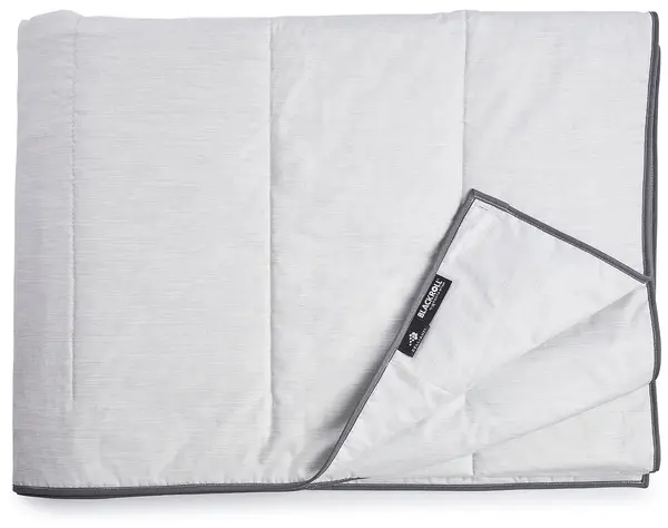 Pătură de recuperare Blackroll - Recovery Blanket, 135 x 220 cm, alb