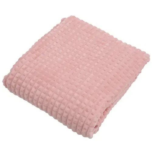 Patura flannel Softy Heinner Home, 150x200 cm, poliester 100% (Roz)