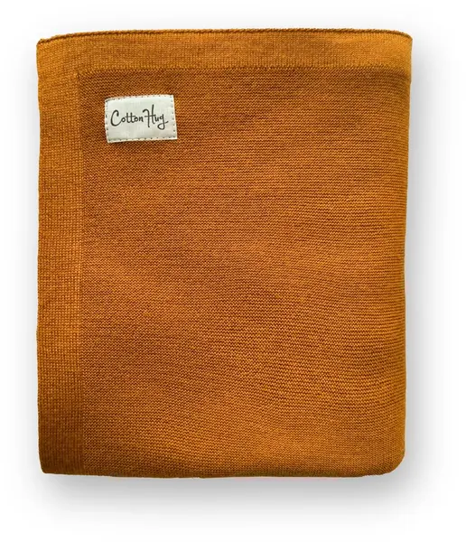 Pătură Merino Cotton Hug - 80 х 100 cm, portocale