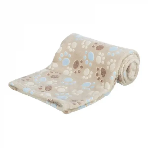 Patura pentru animalute Laslo gri bej 75 x 50 cm