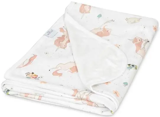 Pătură pentru bebeluși Baby Matex - Bamboo, 75 x 100 cm, multicolor