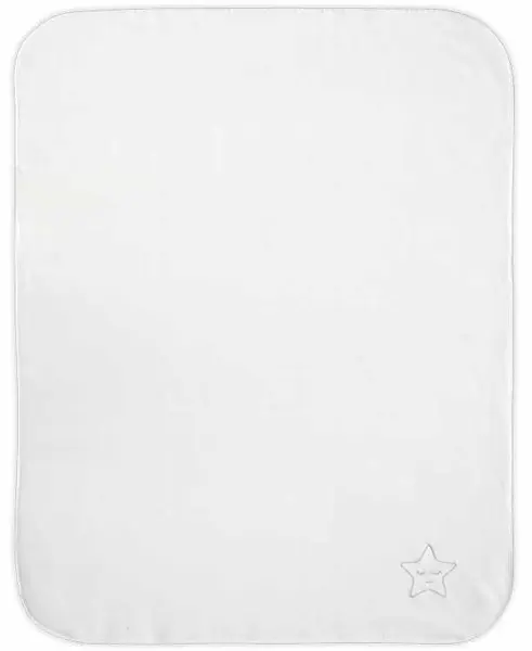 Pătură pentru bebeluși Lorelli - Polar, 75 х 100 cm, White