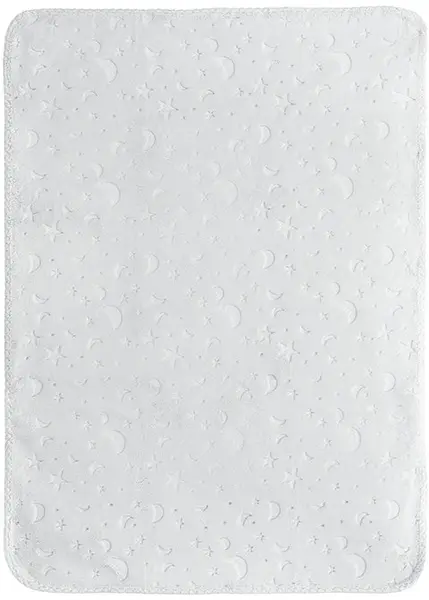 Pătură pentru bebeluși Lorelli - Twinkle, 80 x 110 cm, gri