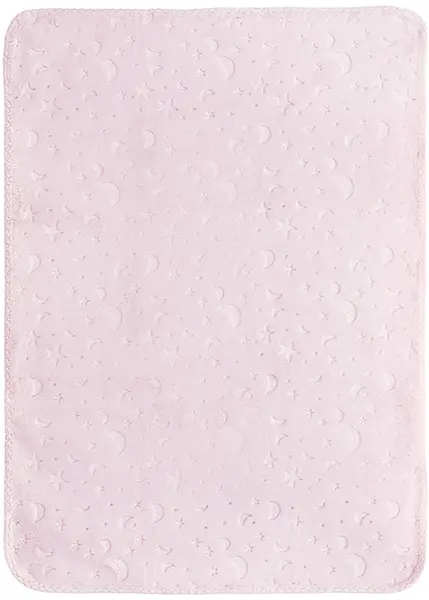 Pătură pentru bebeluși Lorelli - Twinkle, 80 x 110 cm, roz