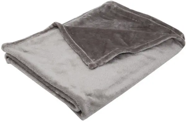Pătură pentru copiiBabycalin - Gri, 75 x 100 cm