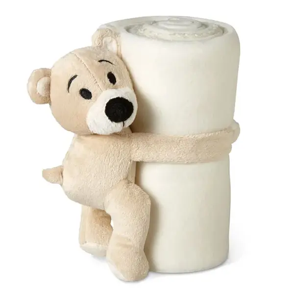 Patura polar cu ursulet Patura polar cu ursulet