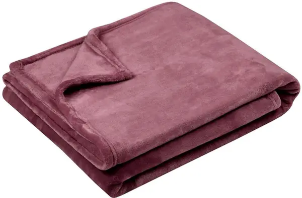 Pătură polar STOF – Doudou, 130 x 160 cm, Marsala