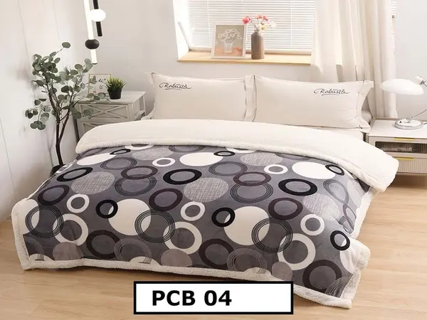 Patura Pufoasa Cocolino cu Blanita pentru pat dublu PCB04