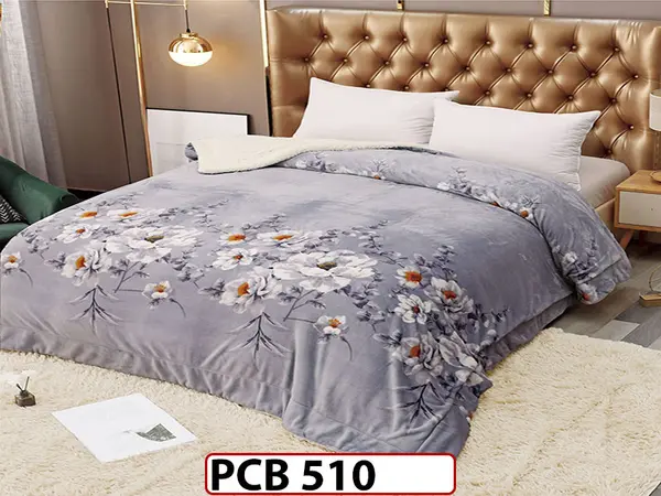 Patura Pufoasa Cocolino cu Blanita pentru pat dublu PCB510