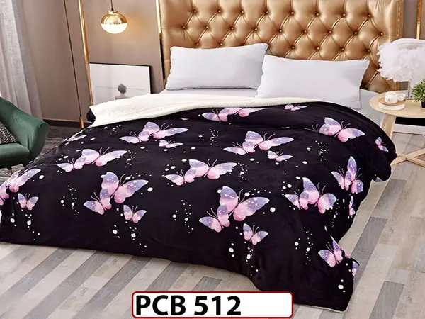 Patura Pufoasa Cocolino cu Blanita pentru pat dublu PCB512