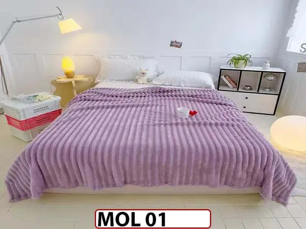 Patura Pufoasa Cocolino pentru pat dublu - MOL 01