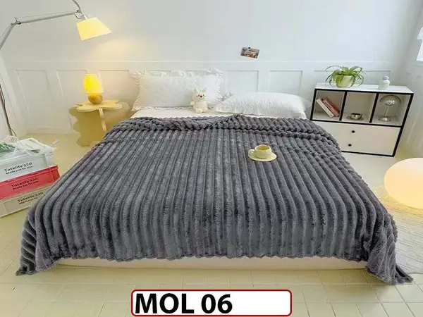Patura Pufoasa Cocolino pentru pat dublu - MOL 06