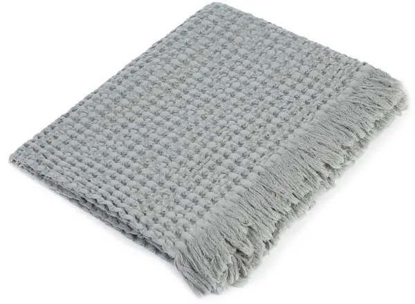 Pătură tricotată Petit Praia - Bee Grey, 110 х 75 cm