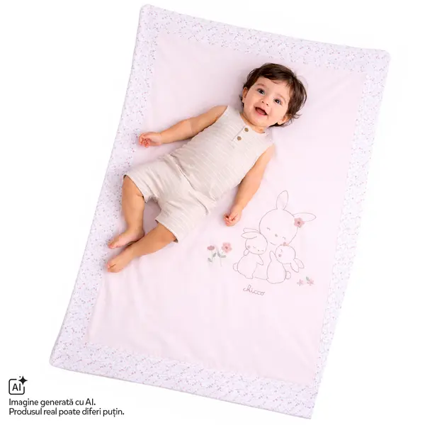 Paturica landou si husa Chicco, Roz, 01772-70MFCI