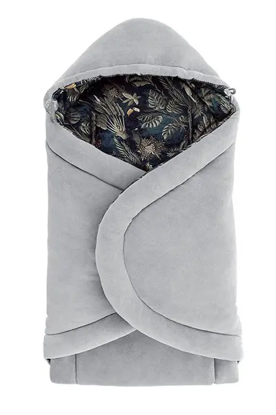 Paturica universala pentru scoica auto bumbaccatifea Magic Jungle dark blue Sleepee 3 Tog
