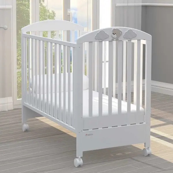 Pătuț pentru bebeluși Bambino Casa - Jolie, Bianco