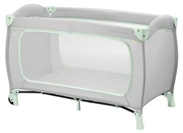 Pătuț pentru bebeluși Hauck - Sleep N Play Go Plus, Dusty Mint