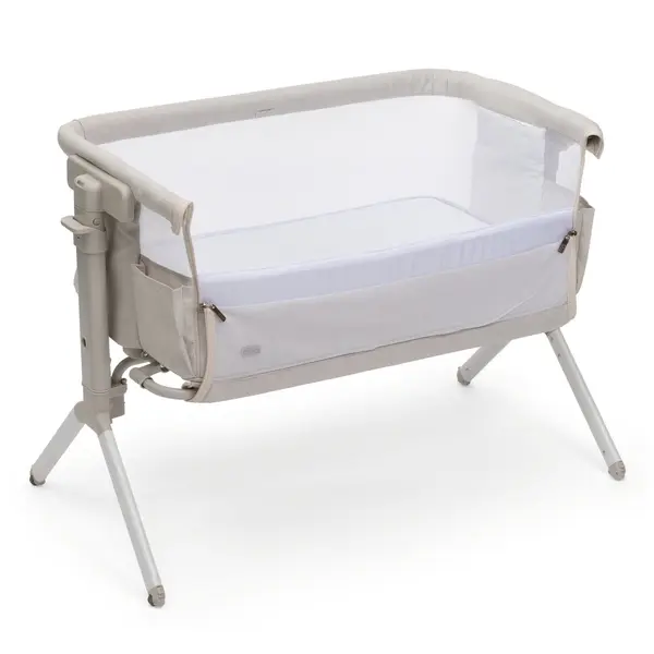 Patut pentru copii co-sleeping Chicco Next2Me Armonia, Motherpearl (Bej), 0luni+