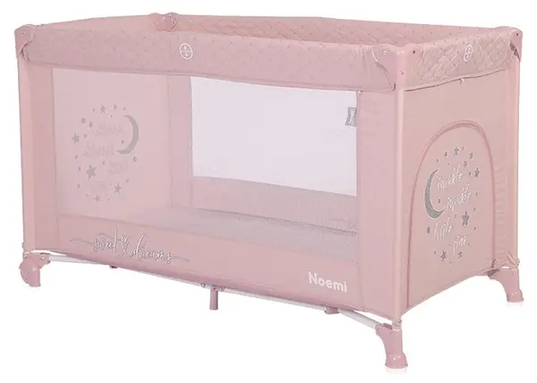 Pătuț pentru copii Lorelli - Noemi, Mellow Rose Star