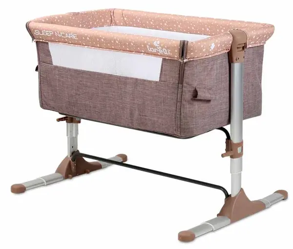 Patut pliabil bebelusi Lorelli - Sleep N Care - Beige Elephant