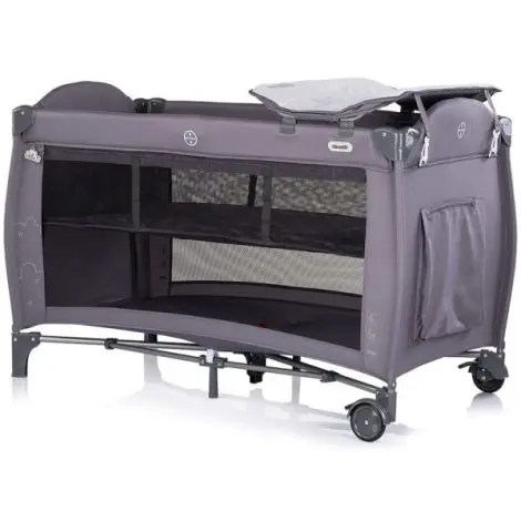Patut pliabil Chipolino Bella charcoal
