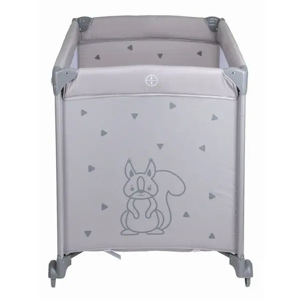 Patut pliabil cu un nivel 120x60 cm FreeON Nap Grey