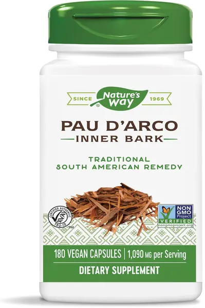 Pau D'Arco, 180 capsule vegetale, Nature's Way