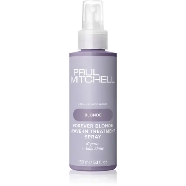 Paul Mitchell Blonde Forever Blonde Leave-In Treatment Spray spray care nu necesita clatire pentru părul decolorat, vopsit și tratat chimic 150 ml