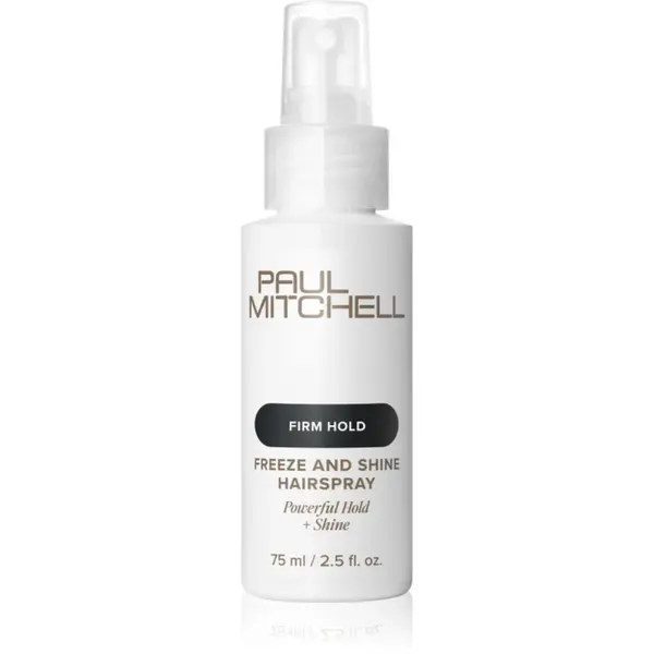 Paul Mitchell Firm Hold Freeze and Shine Hairspray fixativ pentru par aspru. 75 ml