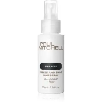 Paul Mitchell Firm Hold Freeze and Shine Hairspray fixativ pentru par aspru.