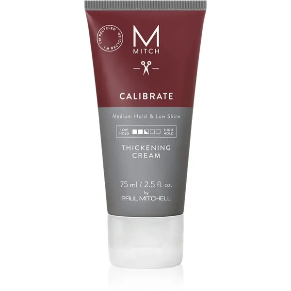 Paul Mitchell Mitch Calibrate Thickening Cream cremă light pentru styling densitatea parului 75 ml
