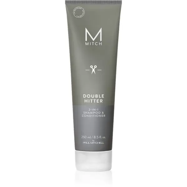 Paul Mitchell Mitch Double Hitter 2-IN-1 Shampoo & Conditioner sampon si balsam 2 in 1 pentru barbati 250 ml