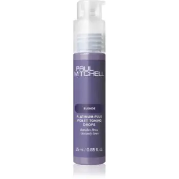 Paul Mitchell Platinum Plus Violet Toning Drops picături neutralizeaza tonurile de galben