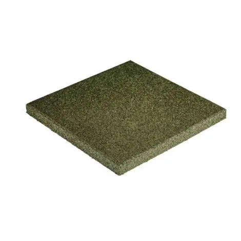Pavele Cauciuc Cramponate 500X500X40 mm - Verde