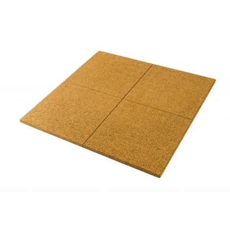 Pavele Cauciuc Plane 1000X1000X20 mm - Galben