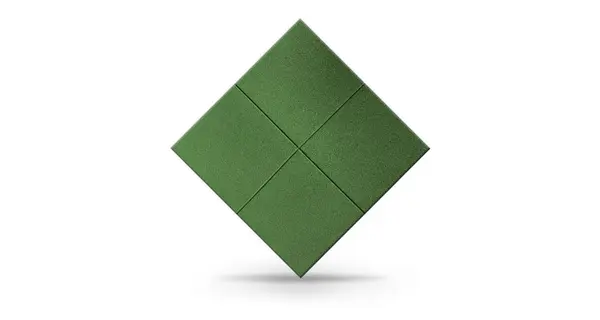 Pavele cauciuc plane 100X100x2,5 cm