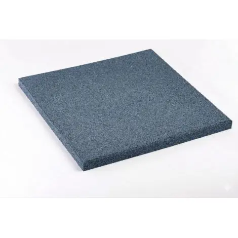 Pavele Cauciuc Plane 500X500X30 mm - Albastru