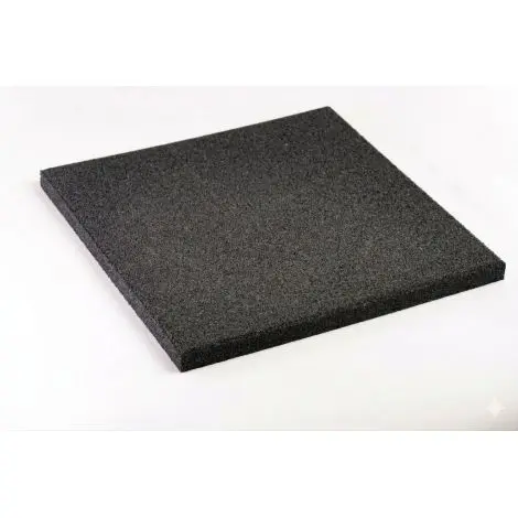 Pavele Cauciuc Plane 500X500X30 mm - Negru