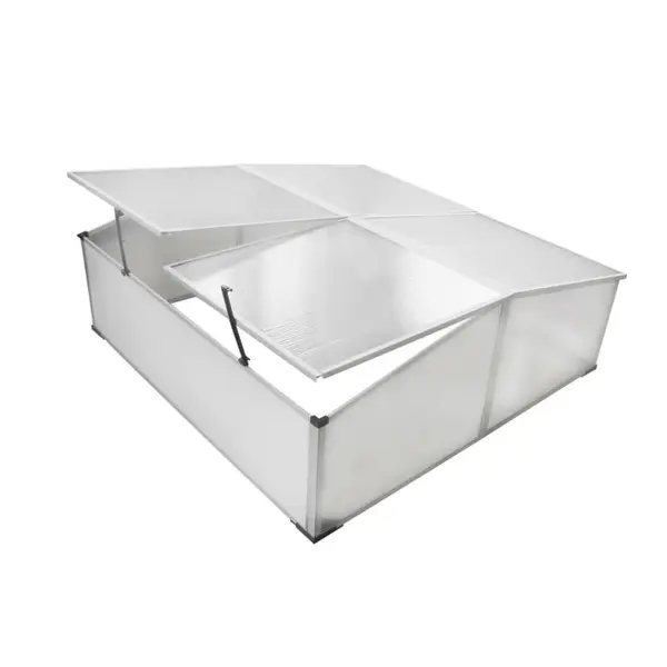 Pavilion protectie frig cu acoperis 4 panouri 108x41x110 cm