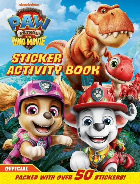Paw Patrol: The Dino Movie Sticker Activity Book
