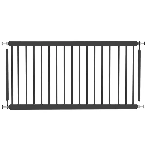 PawHut Barieră de Siguranță pentru Câini Mici Extensibilă 67-93,5 cm Înălțime 45 cm pentru Uși și Scări Negru | Aosom Romania