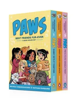 PAWS: Best Friends Fur-Ever Boxed Set (Books 1-3). Gabby Gets It Together, Mindy Makes Some Space, Priya Puts Herself First (A Graphic Novel Boxed Set), Paperback/Nathan Fairbairn