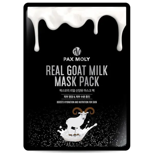 PaxMoly Real Goat Milk Mask Pack Mască de față cu lapte de capră Volum 25 ml
